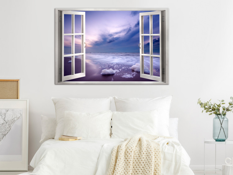 Canvas Art Print Lavender Sunset (1 Part) Wide 125002 additionalImage 3
