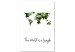 Canvas Print The World Is a Jungle (1 Part) Vertical 125402