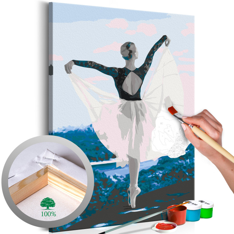 Paint by number Ballerina Outdoor 127102