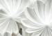 Canvas Art Print Alabaster Garden (1-part) - white ornament in plant motif 128602 additionalThumb 5