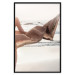 Poster Dreamy Gust - seascape with a piece of a woman's dress blowing in the wind 129502 additionalThumb 18