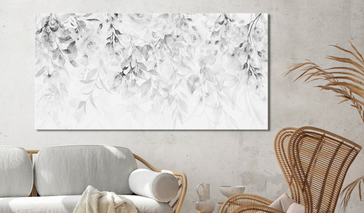 Large canvas print Waterfall of Roses - Third Variant II [Large Format] 131502 additionalImage 6