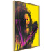 Wall Poster Cyber Future - abstract figure amidst various colors and shapes 132202 additionalThumb 11