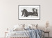 Poster Reclining Goddess - black and white silhouette of a reclining woman in boho style 134202 additionalThumb 23