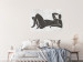 Poster Reclining Goddess - black and white silhouette of a reclining woman in boho style 134202 additionalThumb 2