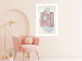 Wall Poster Good Mood - red English text on a pastel abstract background 135002 additionalThumb 5