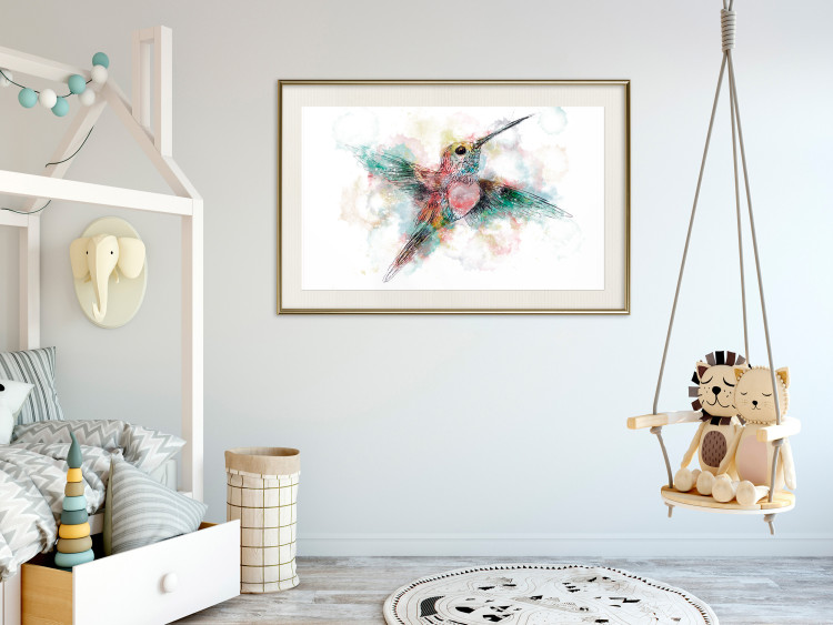 Wall Poster Colorful Hummingbird [Poster] 143502 additionalImage 17