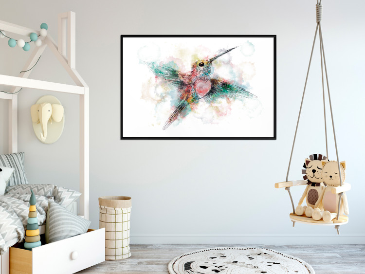 Wall Poster Colorful Hummingbird [Poster] 143502 additionalImage 9