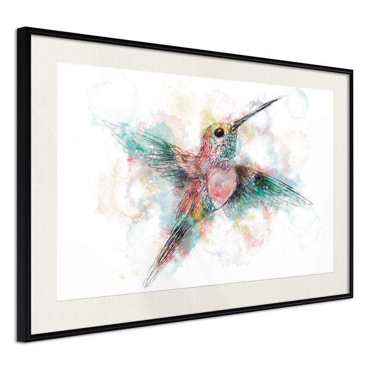 Wall Poster Colorful Hummingbird [Poster] 143502 additionalImage 3