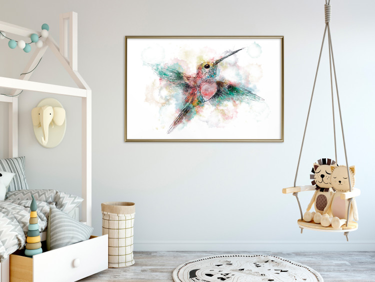 Wall Poster Colorful Hummingbird [Poster] 143502 additionalImage 8