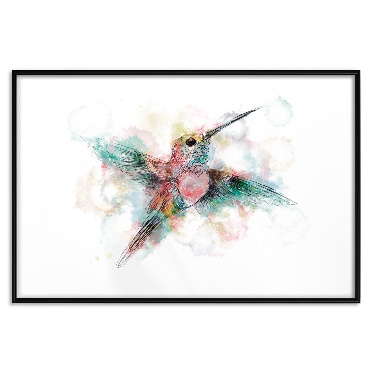 Wall Poster Colorful Hummingbird [Poster] 143502 additionalImage 12