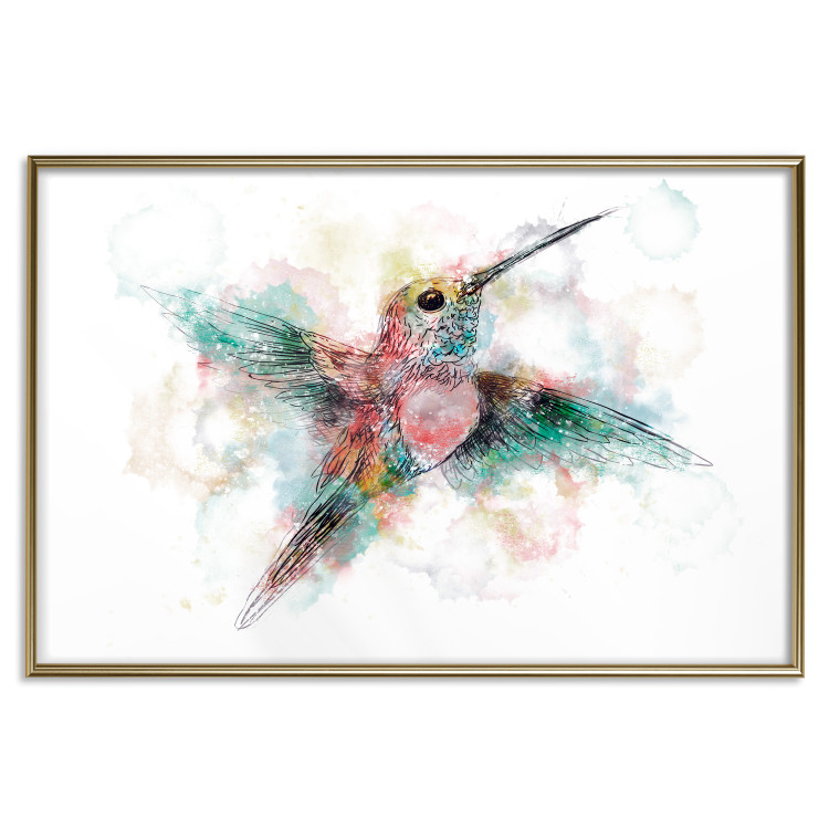 Wall Poster Colorful Hummingbird [Poster] 143502 additionalImage 13
