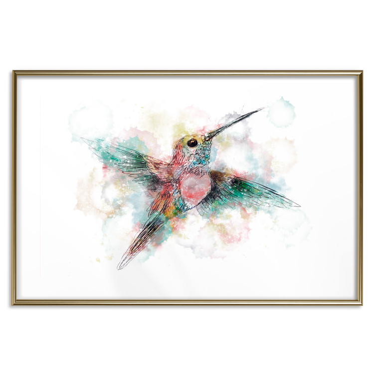 Wall Poster Colorful Hummingbird [Poster] 143502 additionalImage 18