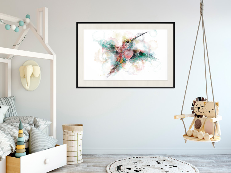 Wall Poster Colorful Hummingbird [Poster] 143502 additionalImage 7