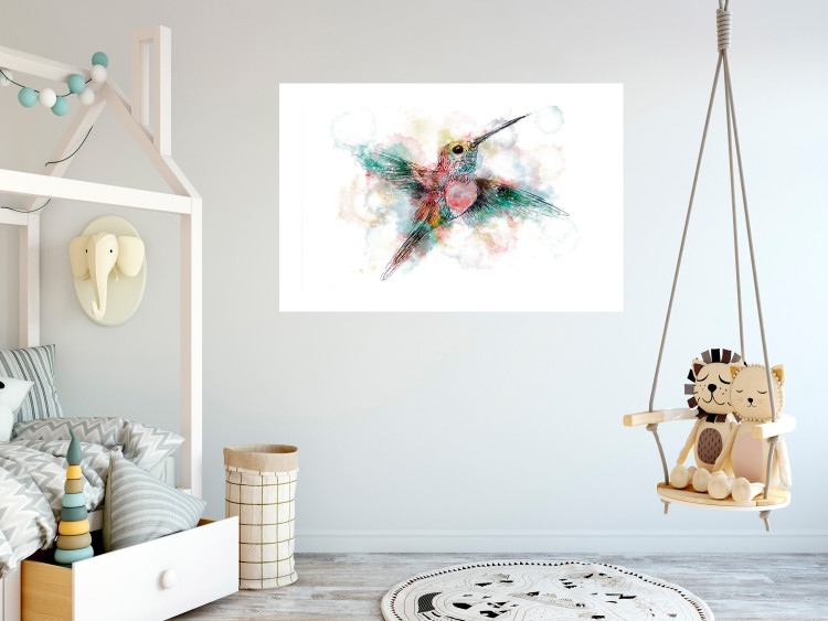 Wall Poster Colorful Hummingbird [Poster] 143502 additionalImage 5