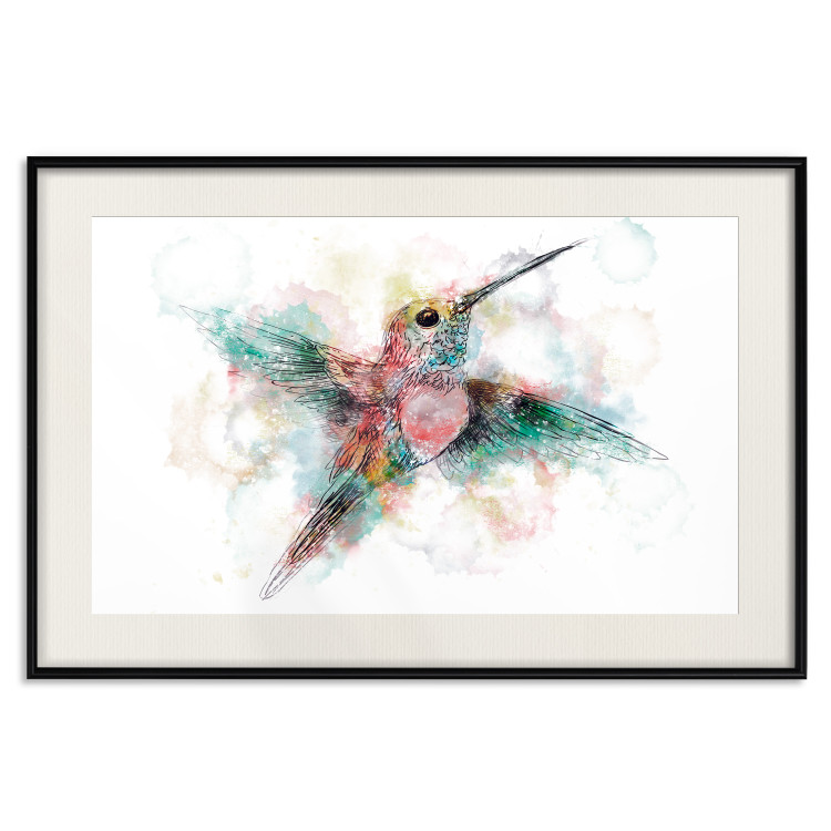 Wall Poster Colorful Hummingbird [Poster] 143502 additionalImage 20