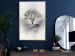 Wall Poster Landscape - Lonely Tree on an Abstract Light Gray Background 148902 additionalThumb 15