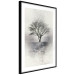 Wall Poster Landscape - Lonely Tree on an Abstract Light Gray Background 148902 additionalThumb 3