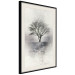 Wall Poster Landscape - Lonely Tree on an Abstract Light Gray Background 148902 additionalThumb 9