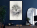 Wall Poster Landscape - Lonely Tree on an Abstract Light Gray Background 148902 additionalThumb 8