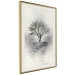 Wall Poster Landscape - Lonely Tree on an Abstract Light Gray Background 148902 additionalThumb 12