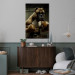 Canvas Print AI Boxer Dog - Fantasy Portrait of a Strong Animal in the Ring - Vertical 150102 additionalThumb 3