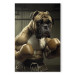 Canvas Print AI Boxer Dog - Fantasy Portrait of a Strong Animal in the Ring - Vertical 150102 additionalThumb 7