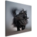 Canvas AI Maine Coon Cat - Walking Animal With Long Black Hair - Square 150202 additionalThumb 2