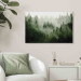 Canvas Print Mountain Forest - View of Green Coniferous Trees Covered With Fog 151202 additionalThumb 8