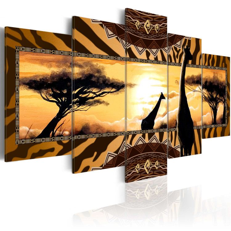 Canvas African giraffes 55502 additionalImage 2