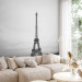 Photo Wallpaper Urban Architecture of Paris - Black and White Eiffel Tower in Retro Style 59902