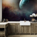 Photo Wallpaper Space - Landscape with Space and Dark Sky with a View of the World 60602 additionalThumb 6
