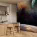 Photo Wallpaper Space - Landscape with Space and Dark Sky with a View of the World 60602 additionalThumb 7