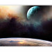 Photo Wallpaper Space - Landscape with Space and Dark Sky with a View of the World 60602 additionalThumb 5