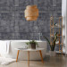 Wall Mural Grey fortress - background with regular rectangles with concrete texture 91902 additionalThumb 8