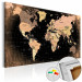 Decorative Pinboard Planet Earth [Cork Map] 94302