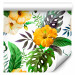 Wallpaper Tropical Flowers (Orange) 108512 additionalThumb 6