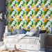 Wallpaper Tropical Flowers (Orange) 108512 additionalThumb 4