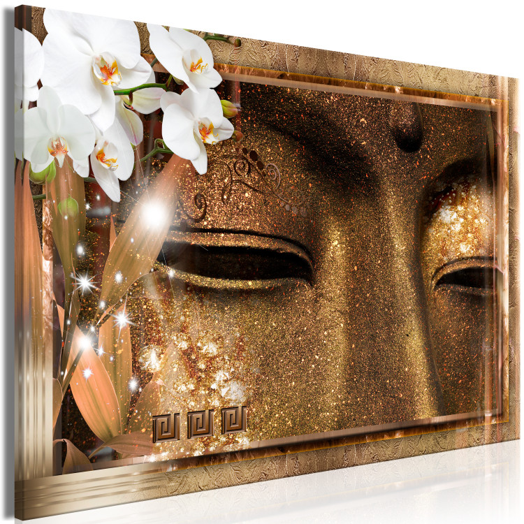 Canvas Print Buddha's Eyes (1 Part) Wide 113812 additionalImage 2