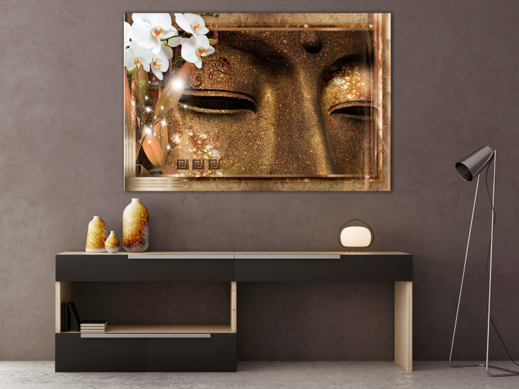 Canvas Print Buddha's Eyes (1 Part) Wide 113812 additionalImage 3