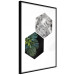 Wall Poster Flowers with Marble - geometric abstraction with a botanical motif 114312 additionalThumb 11
