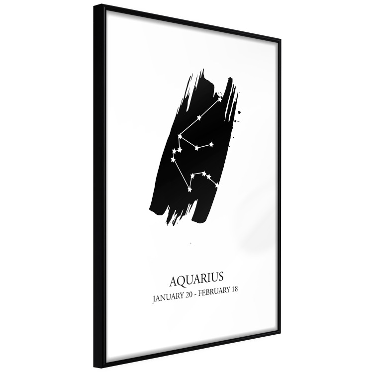 Wall Poster Zodiac signs: Aquarius - composition with star constellation and texts 114812 additionalImage 11