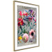 Poster Rustic Flowers - colorful retro composition with a floral motif 116312 additionalThumb 6