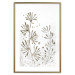 Poster Curved Branches - delicate leaves on a background with muted colors 116412 additionalThumb 14