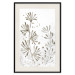 Poster Curved Branches - delicate leaves on a background with muted colors 116412 additionalThumb 18