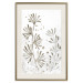 Poster Curved Branches - delicate leaves on a background with muted colors 116412 additionalThumb 19