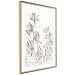 Poster Curved Branches - delicate leaves on a background with muted colors 116412 additionalThumb 6