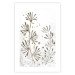 Poster Curved Branches - delicate leaves on a background with muted colors 116412 additionalThumb 25