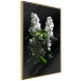Wall Poster Lilacs at Night - composition of spring white flowers amidst deep black 121912 additionalThumb 10