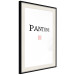 Wall Poster Pantone - black English text with a geometric figure on a white background 122812 additionalThumb 3